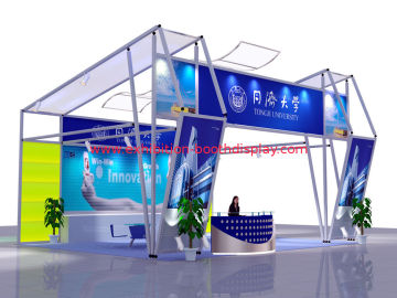 4m*4m Island Truss Trade Show Booth Displays , Exhibition Truss System