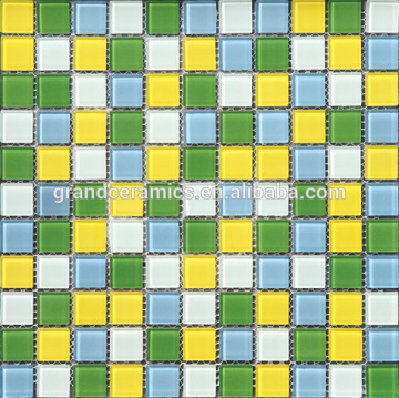 300*300mm glass mosiac tiles green