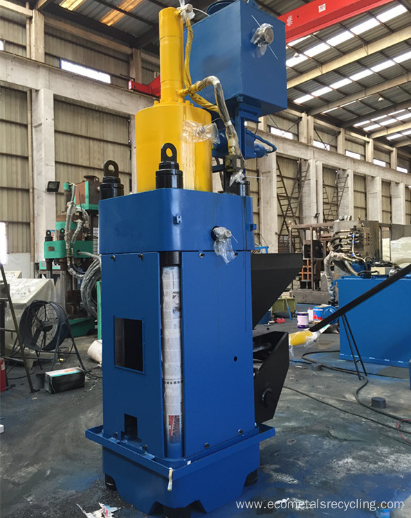 Vertical Chips Steel Recycle Briquetting Press Machine