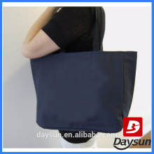 Simple crochet themed crafting tote bag