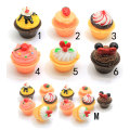 New Design Resin Cake Decoration 100Pcs 3D Simulation Dessert With Box Children Dollhouse Toys