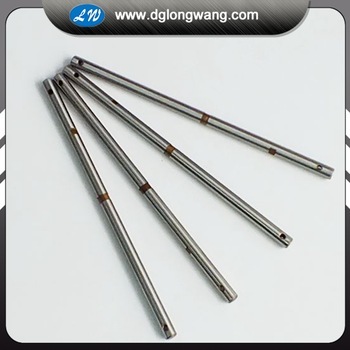 High precision machining SS 50mm length linear shaft