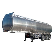 3 Axel Light Type fuel oil trailer of aluminum sale in Tunisia