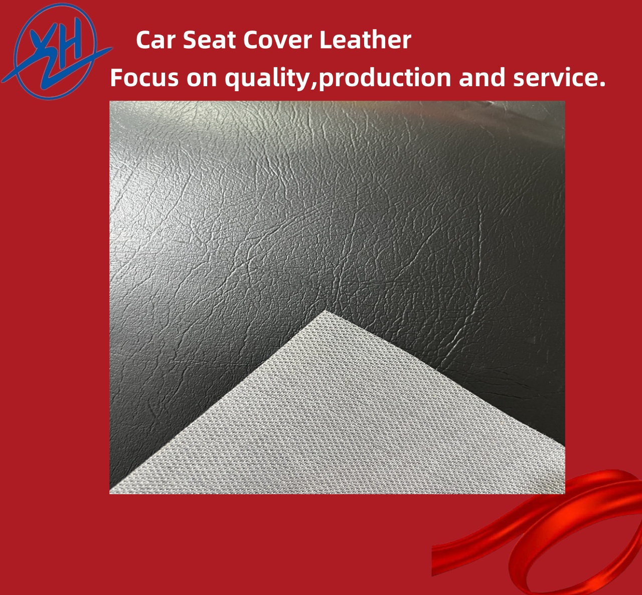 Couro de assento artificial de PVC