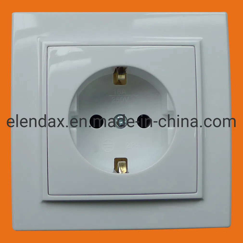 Настенная розетка европейского стандарта, немецкая электрическая мощность