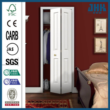 JHK HDF White Interior Temporary Folding Doors