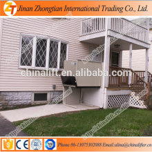 Dealership wanted handicapped disable people used hydraulic vertical elevator