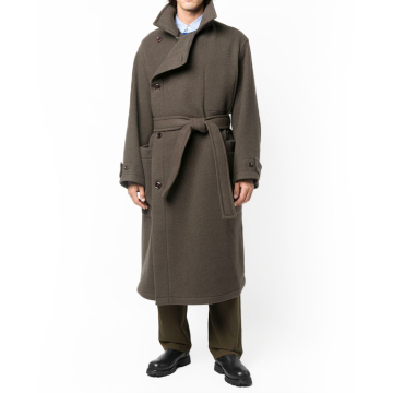 OEM Customized Winter Coats new style men's coats wool formal long coat for men