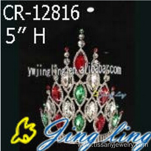 Colored Rhinestone Prom Tiaras And Crowns