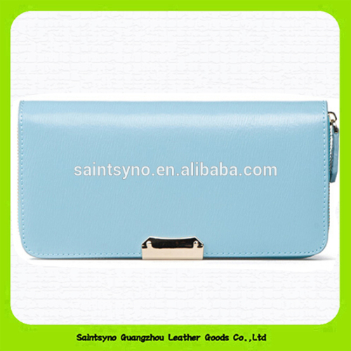 15076 Fashion women purse luxury leather clutch purse