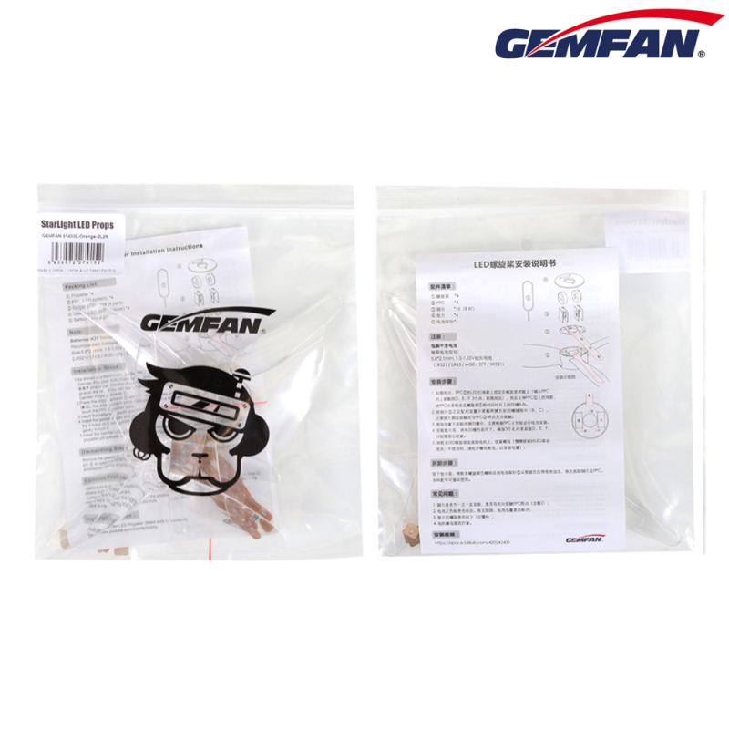 Starlight LED Props for FPV Racing Drone Motors