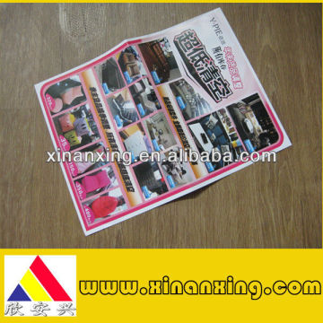 Menu booklet & advertising booklet