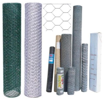 Galvanized hexagonal wire mesh cage for chicken layer