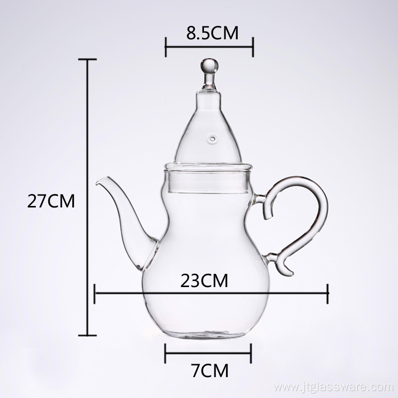 Tea Serving Accessories Moroccan Glass Teapot