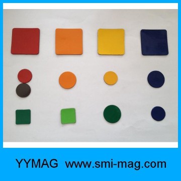 Flexible rubber magnets label fridge sticker