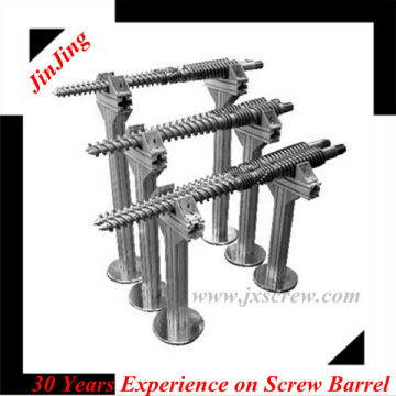 KMD/CMT Conical Twin Barrel Screw For Extruder