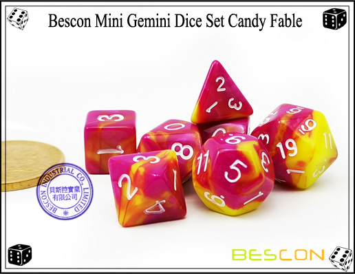Mini Würfel Candy Fable-1 Mini Dice Candy Fable-1