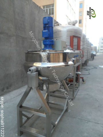 stainless steel jacketed kettle