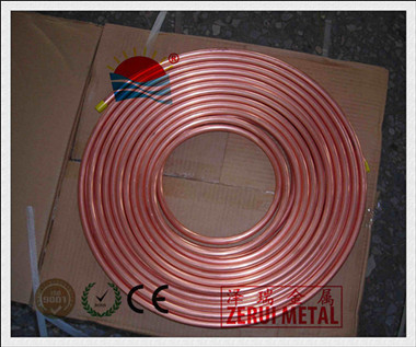 ASTM B280 Standard Copper Pancake Coil Tube