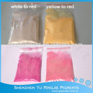 Color Change By Sunlight / Photochromic Powder Pigment / UV Light Change Color Pigment