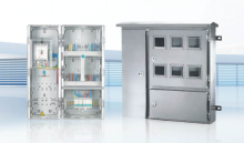 Low-voltage electric meter box
