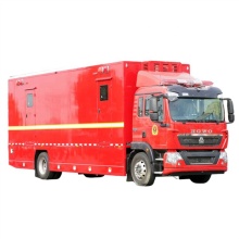 Sinotruk HOWO 4X2 Emergency Satellite Communication Command Vehicle for Sale