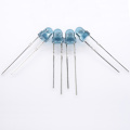 800nm ​​LED infrarouge 3mm LED lentille bleue H4.5mm