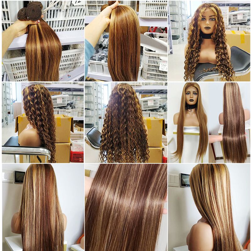 40 inch wig piano color 13*4 13*1 4*4swiss lace wig wholesale wigs 100% human hair Raw Virgin Cuticle Aligned Wholesale price