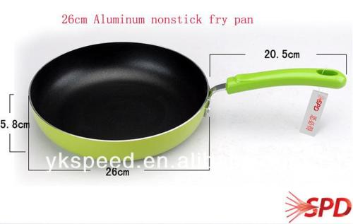 non-stick aluminum flat grill pan white ceramic fry pan fry pan for induction cooker