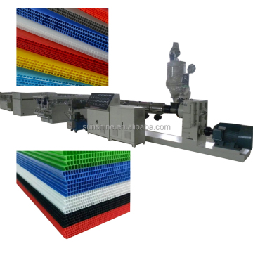 PP Corrugated Sheet Making Machine: Extrusion Line for PP Hollow Sheets
