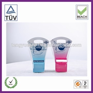 Plastic/Paper material folding gift pillow boxes