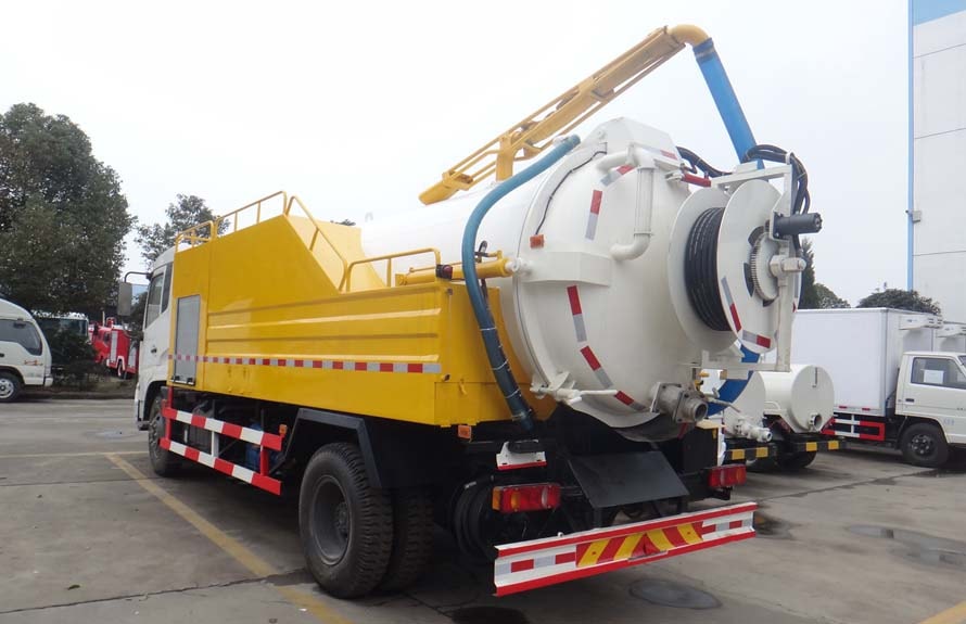 combination vacuum jetting truck 2