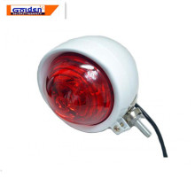 Red motorcycle front warning strobe led light