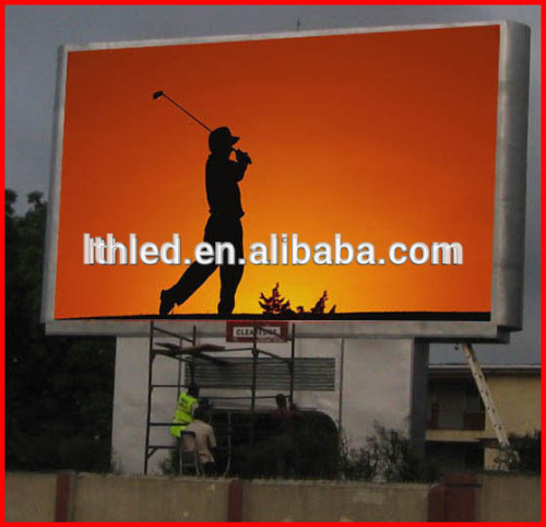 wall LED display board for store advertising, LED advertisement panel outdoor road advertise, led display board