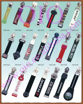 2015 Factory Wholesale Zipper Slider Parts Key Locking Zipper Sliders Decorative Sliders