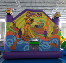 best quality cute inflatable scooby-doo bouncer for sale