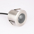 Professioneller 3W Edelstahl RGB -Underground Lights