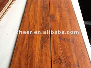 Laminate Flooring Registered Handscraped Surface/color laminated board