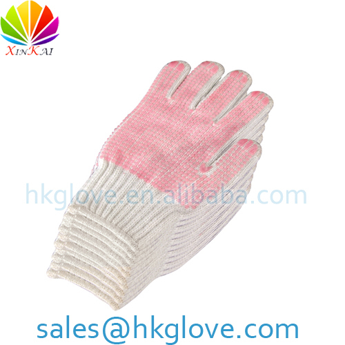 Pvc Dotted Safety Work Gloves HKA5006