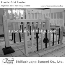 Temporary Fence, Plastic Grid Barrier