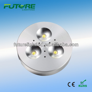 3W dimmable mini led puck lights,led ceiling puck downlight