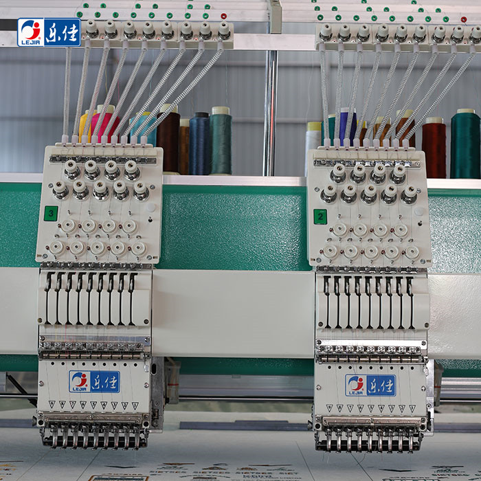 9 needles 23 heads high speed computerized embroidery machine for India market