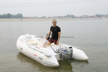 Sail Rib Boat Rib390c with F15 Outboards