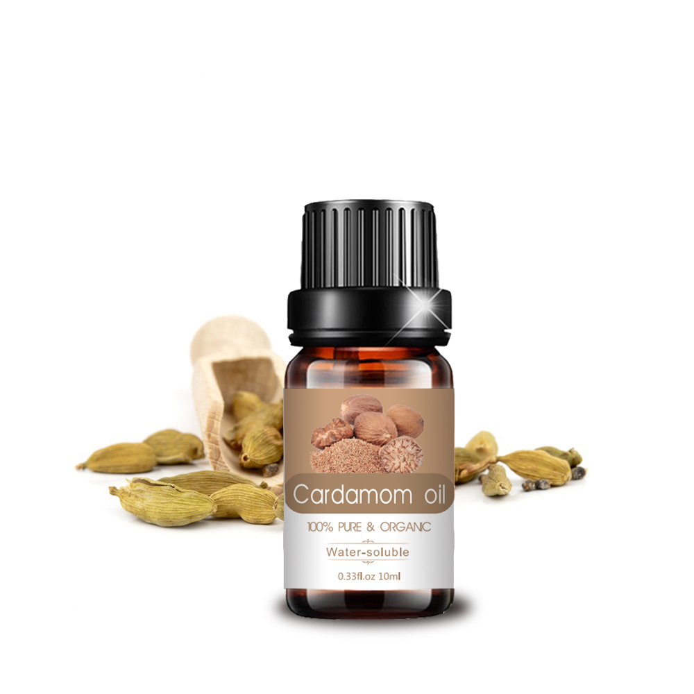 Cardamomo de aromaterapia personalizada óleo essencial para clareamento