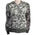 polyester printed micro fleece coats