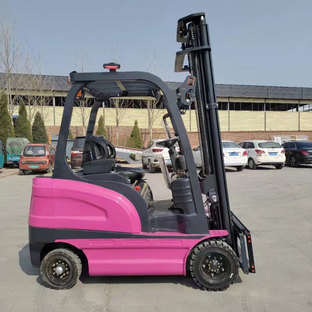 Trak Forklift Mini Elektrik untuk Penggunaan Kecil Kecil