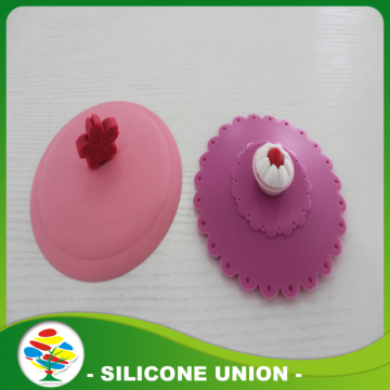 High Temperature Food Grade Silicone Cup Lid Cover