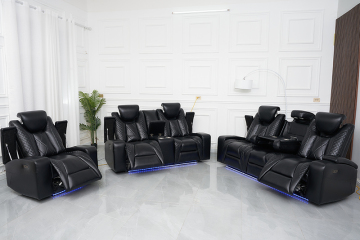 Home Theater Electric Recliner Sofa Set