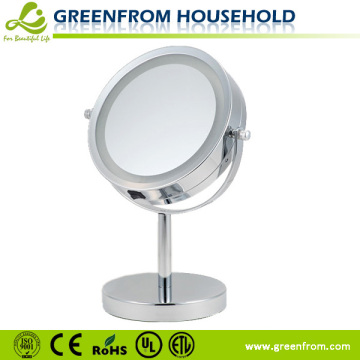 Vanity Table Nickel Finishing Back Lighted Bathroom Mirrors