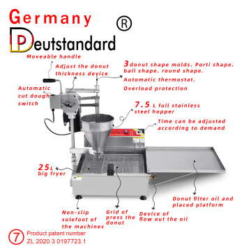 commercial donut maker with factory price for sale